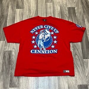 SIZE XXL WWE AUTHENTIC JOHN CENA NEVER GIVE UP CENATION